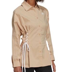 NWT Adidas Originals Tan Versatile Shirt